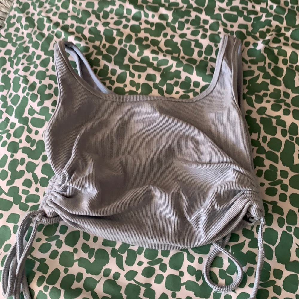 NWOT Verge Girl Young and Free Drawstring Top
